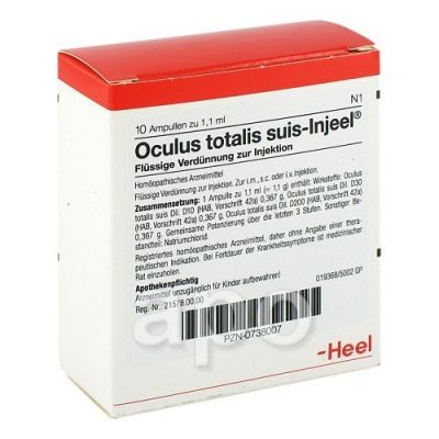 Oculus totalis suis Injeel Ampullen 10 stk von Biologische Heilmittel Heel GmbH PZN 00738007