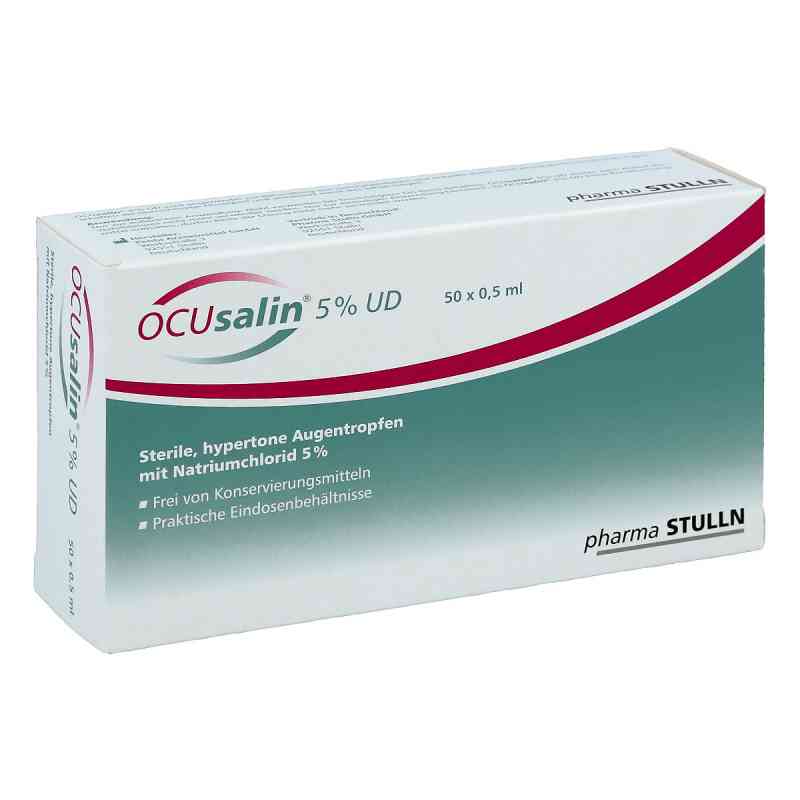 Ocusalin 5% Ud Augentropfen 50X0.5 ml von PHARMA STULLN GmbH PZN 09332399