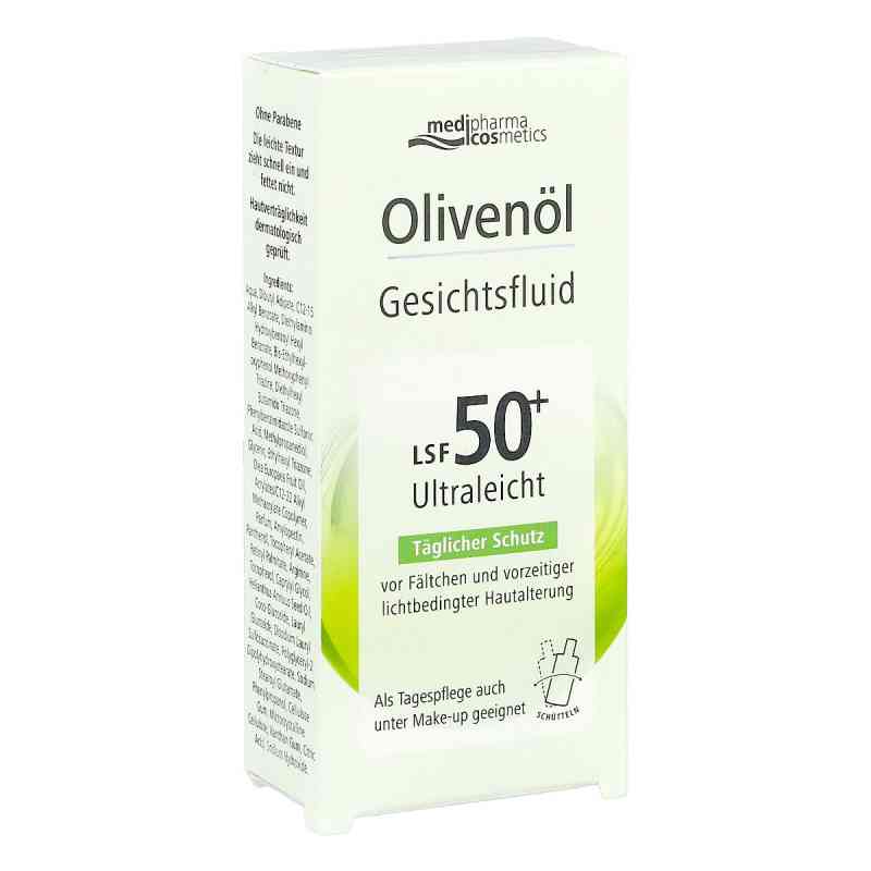 Olivenöl Gesichtsfluid Lsf 50+ 50 ml von Dr. Theiss Naturwaren GmbH PZN 19157129