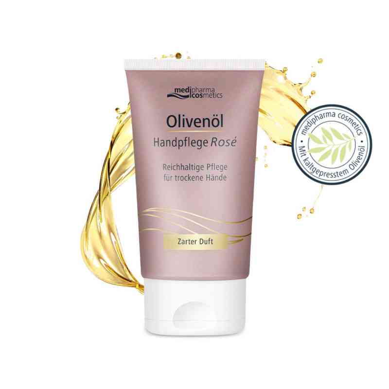 Olivenöl Handpflegecreme Rosé 50 ml von Dr. Theiss Naturwaren GmbH PZN 18007391