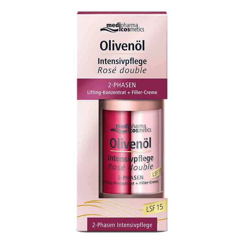 Olivenöl Intensivcreme Rose double 2X15 ml von Dr. Theiss Naturwaren GmbH PZN 15816629