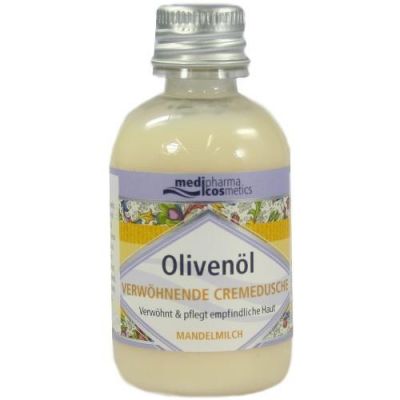 Olivenöl Mandelmilch Verwöhnende Cremedusche 50 ml von Dr. Theiss Naturwaren GmbH PZN 07226871