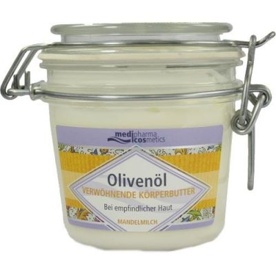 Olivenöl Mandelmilch verwöhnende Körperbutter 200 ml von Dr. Theiss Naturwaren GmbH PZN 07378799