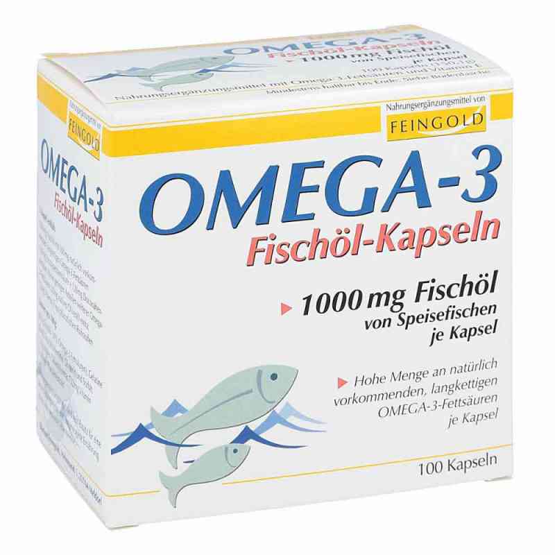 Omega 3 Fischöl-Kapseln 100 stk von Burton Feingold PZN 01469549