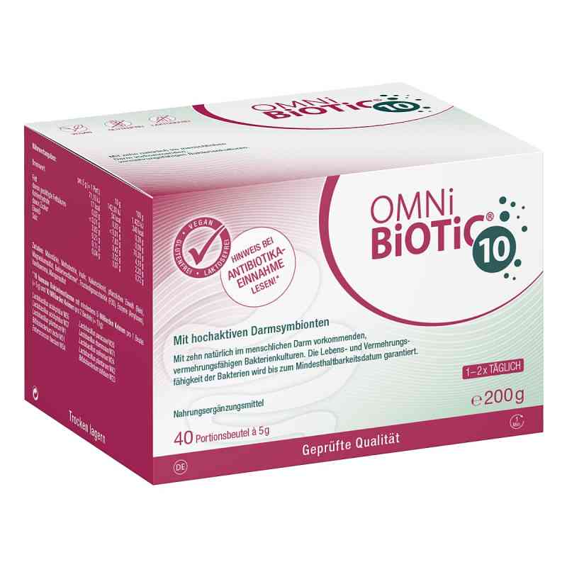 OMNi-BiOTiC® 10 40X5 g von INSTITUT ALLERGOSAN Deutschland (privat) GmbH PZN 13584830