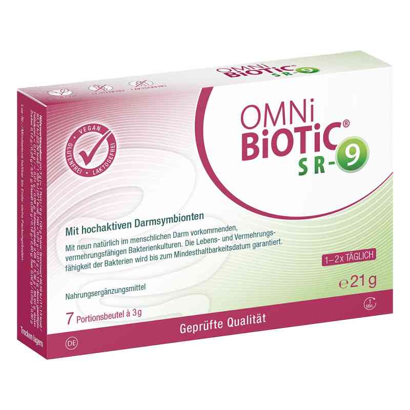 OMNi BiOTiC SR-9 - Sachets bei mentaler Belastung 7X3 g von INSTITUT ALLERGOSAN Deutschland (privat) GmbH PZN 15198249