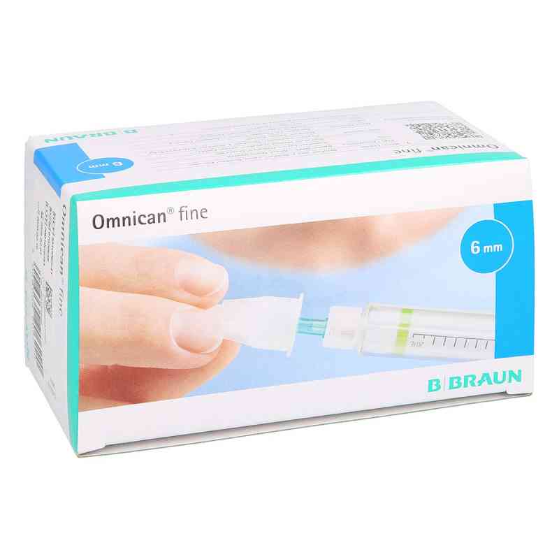 Omnican fine Pen Kanüle 31g 0,25x6 mm 100 stk von Bios Medical Services GmbH PZN 10053948