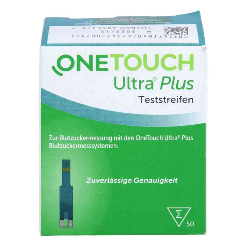 One Touch Ultra Plus Teststreifen 50 stk von Medi-Spezial GmbH PZN 17971127