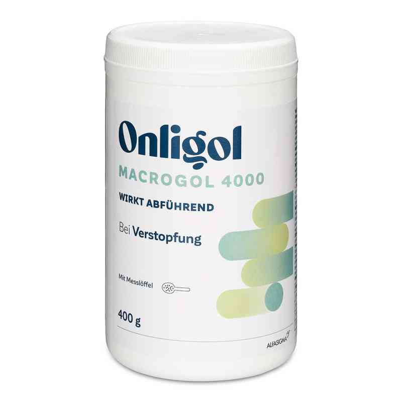 Onligol Macrogol 4000 Pulver bei Verstopfung 400 g von Alfasigma GmbH PZN 19388337