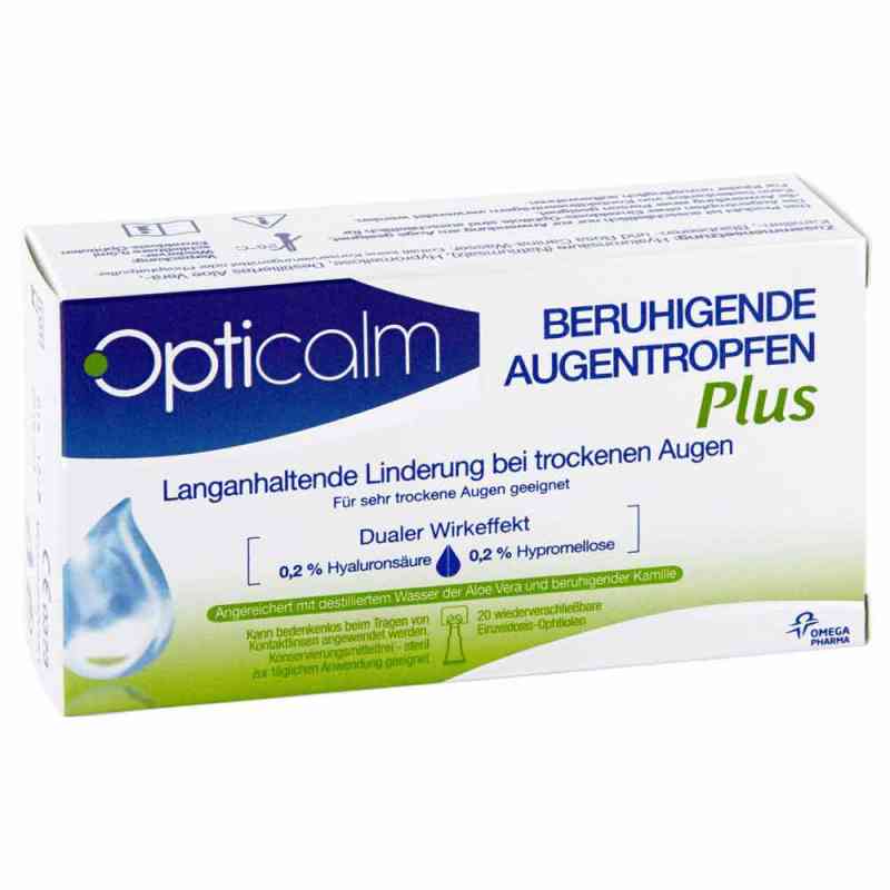 Opticalm beruhigende Augentropfen Plus in Einzeld. 20X0.5 ml von Omega Pharma Deutschland GmbH PZN 09758626