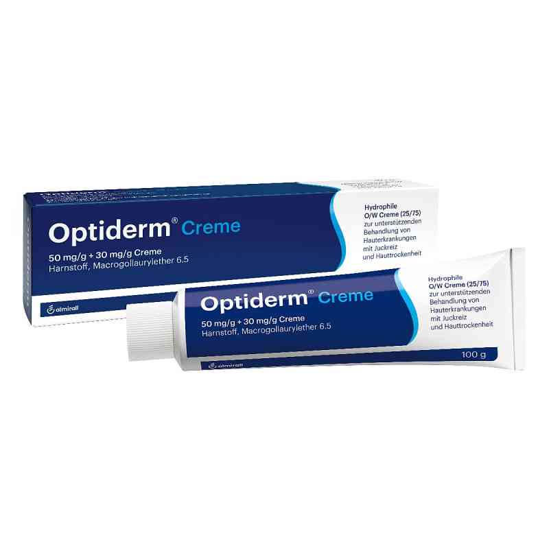 Optiderm Creme 100 g von ALMIRALL HERMAL GmbH PZN 04467717