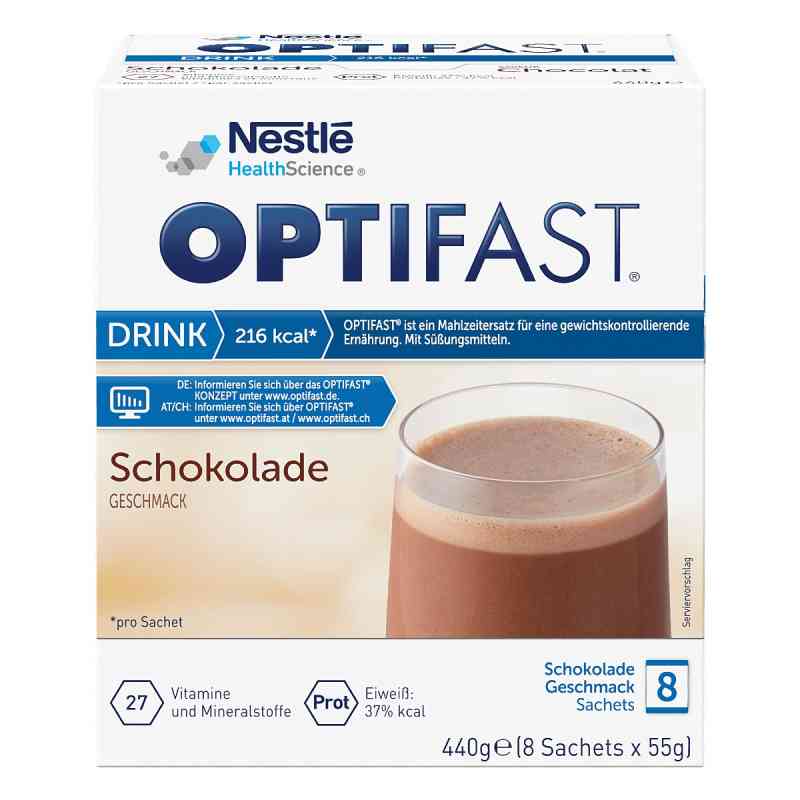 Optifast home Drink Schokolade Pulver 8X55 g von Nestle Health Science (Deutschland) GmbH PZN 10267804