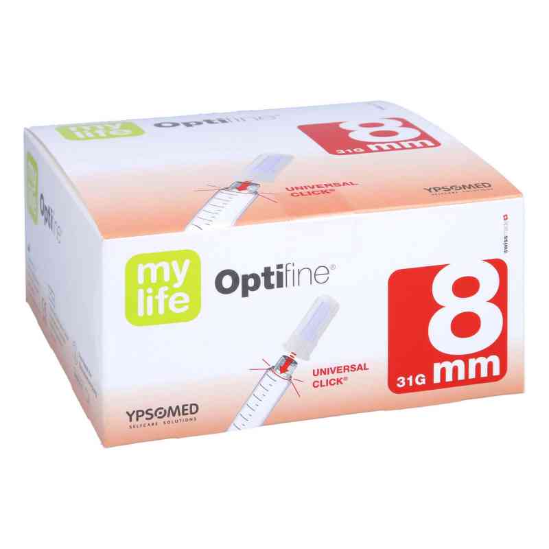 Optifine 8 Pen-nadeln 0,25x8 mm 100 stk von actiPart GmbH PZN 13502921