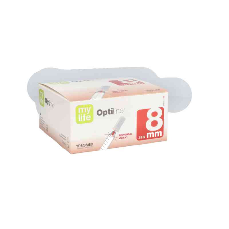 Optifine 8 Pen-nadeln 0,25x8 mm 100 stk von + Prisoma GmbH PZN 16360410