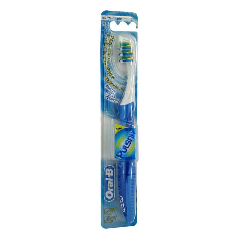 Oral B Pulsar Zahnbürste 35 Weich Kurzkopf 1 stk von WICK Pharma - Zweigniederlassung der Procter & Gam PZN 05973003