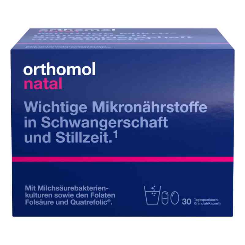 Orthomol Natal Granulat/Kapseln 30er-Packung 1 stk von Orthomol pharmazeutische PZN 01319904