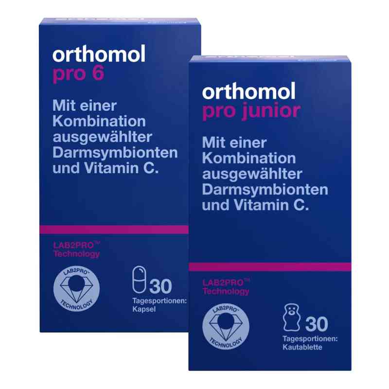 Orthomol Pro 6 + Orthomol Pro junior 2x30 stk von Orthomol pharmazeutische Vertrie PZN 08102408