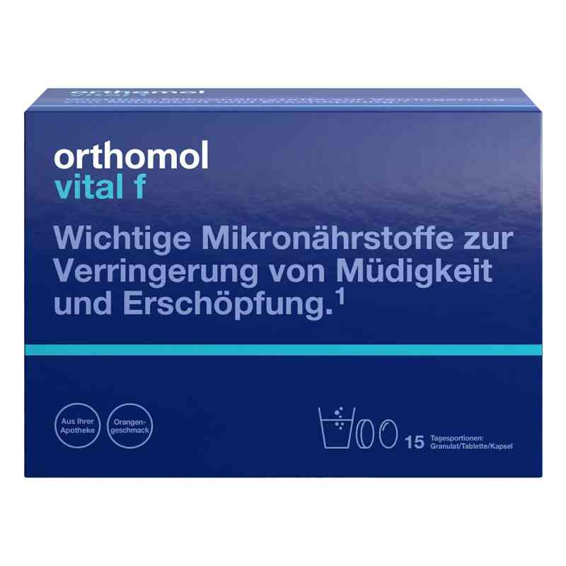 Orthomol Vital F 15 Granulat/Kapseln Kombipackung Orange 1 stk von Orthomol pharmazeutische Vertrie PZN 01319637