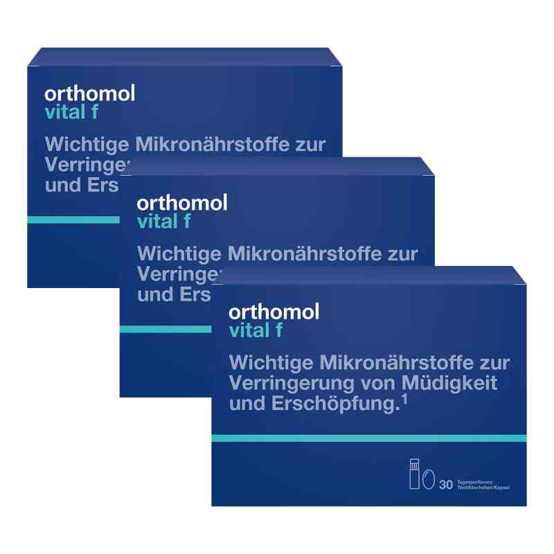 Orthomol Vital F Trinkfläschchen 3X30  von Orthomol pharmazeutische Vertrie PZN 08101102