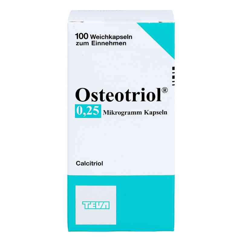 Osteotriol 0,25 [my]g Kapseln 100 stk von Teva GmbH PZN 01929531