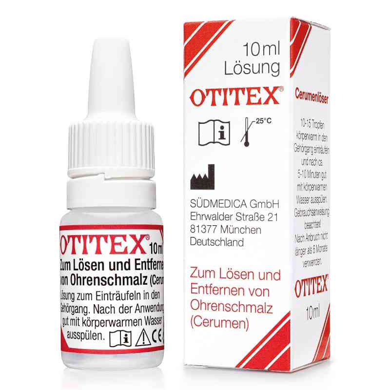 Otitex Ohrentropfen 10 ml von Südmedica GmbH PZN 03712876
