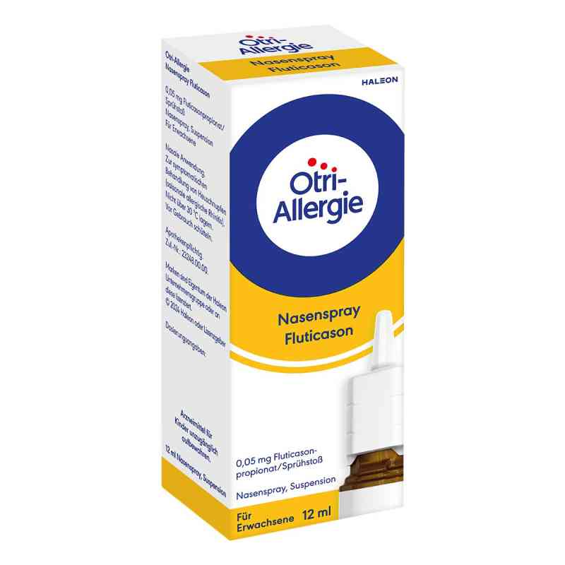 Otri-Allergie Nasenspray Fluticason (ca. 120 Sprühstöße) 12 ml von Haleon Germany GmbH PZN 14358509