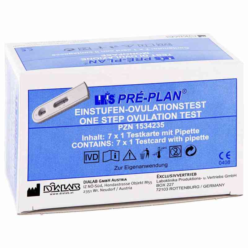 Ovulationstest Pre Plan Lh 7 stk von Laboklinika Produktions-und Vert PZN 01534235