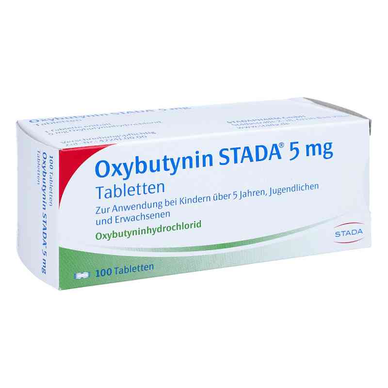 Oxybutynin Stada 5 mg Tabletten 100 stk von STADAPHARM GmbH PZN 00080298