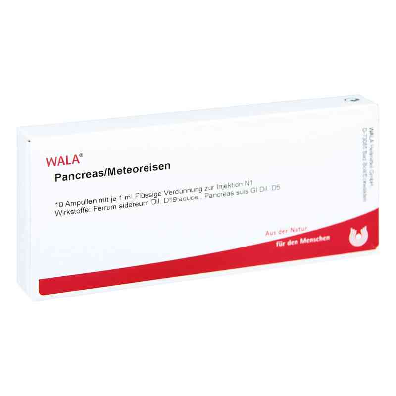 Pancreas/ Meteoreisen Ampullen 10X1 ml von WALA Heilmittel GmbH PZN 02086299