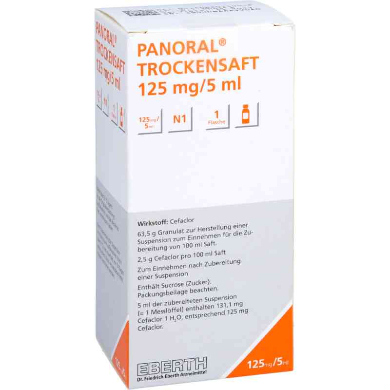 Panoral Trockensaft 125 mg/5 ml 100 ml von Dr. Friedrich Eberth Arzneimittel GmbH PZN 02071004
