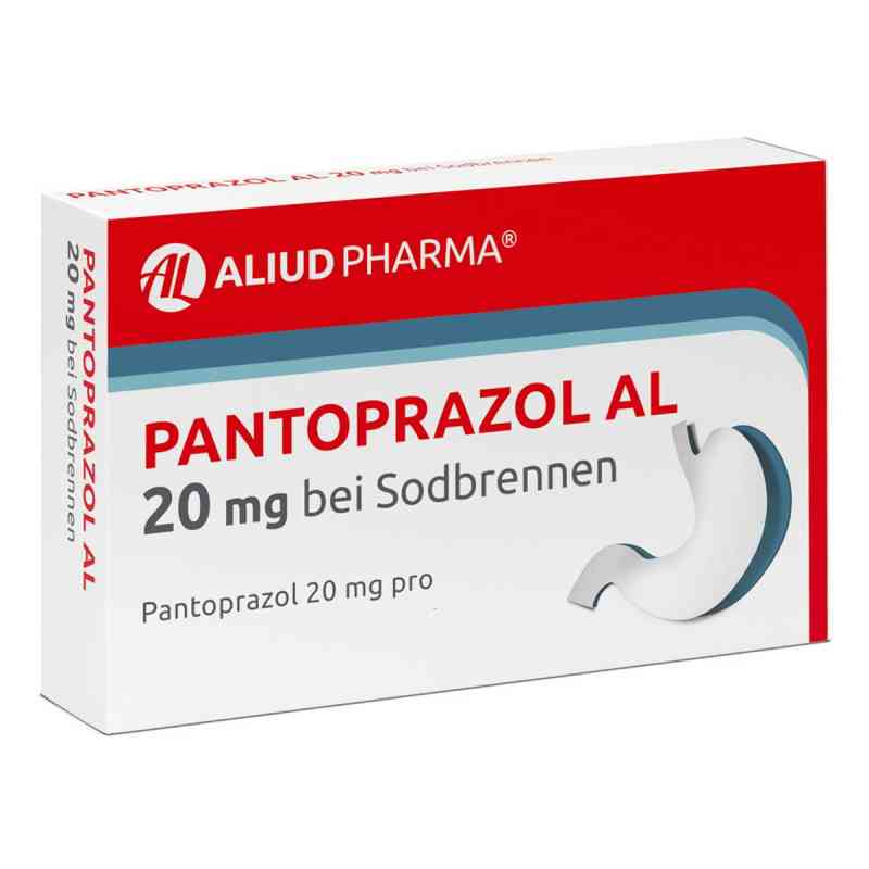 Pantoprazol AL 20mg bei Sodbrennen 14 stk von ALIUD Pharma GmbH PZN 05883671