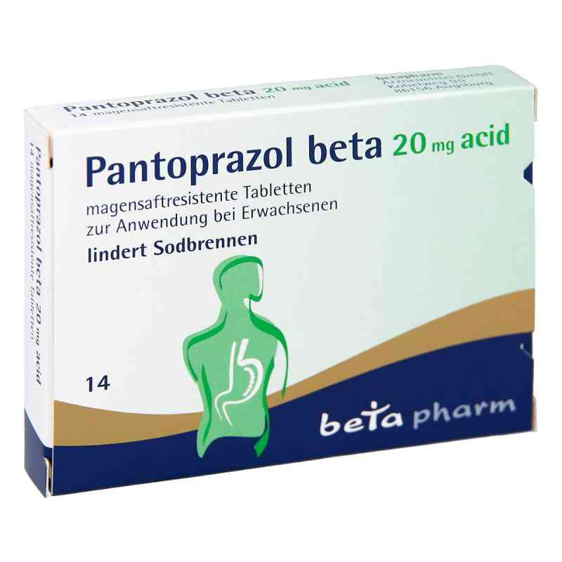 Pantoprazol beta 20mg acid 14 stk von betapharm Arzneimittel GmbH PZN 05731518