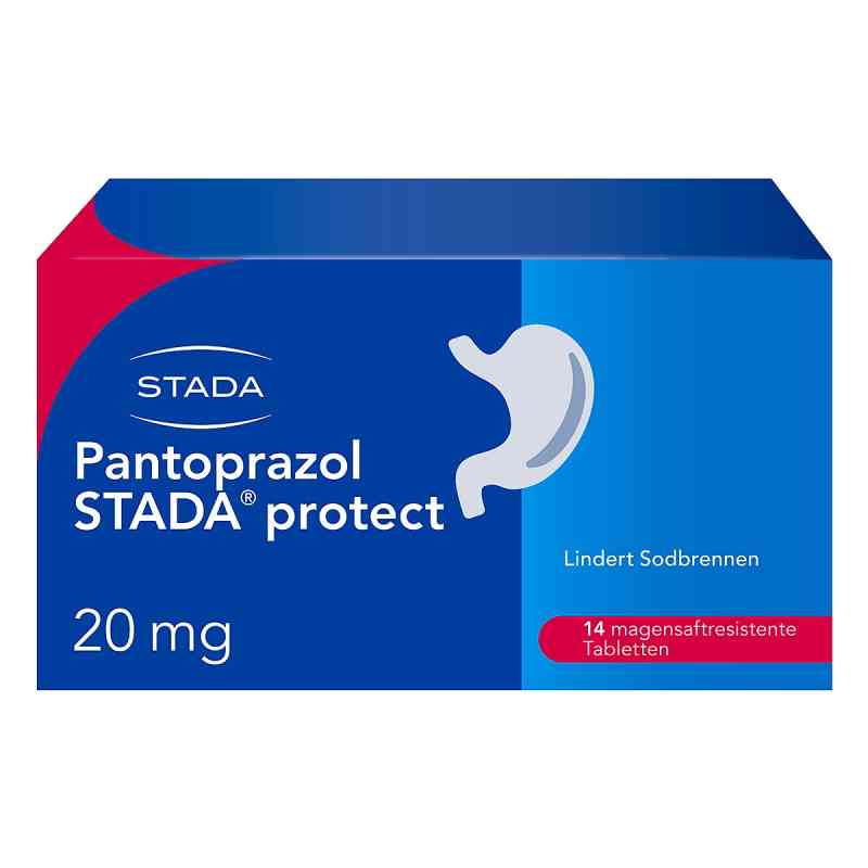 Pantoprazol STADA protect 20mg magensaftres.Tabl. bei Sodbrennen 14 stk von STADA Consumer Health Deutschlan PZN 06415618