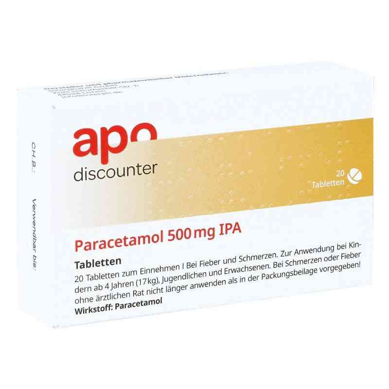 Paracetamol 500mg von apo-discounter bei Fieber und Schmerzen 20 stk von Apotheke im Paunsdorf Center PZN 11380106