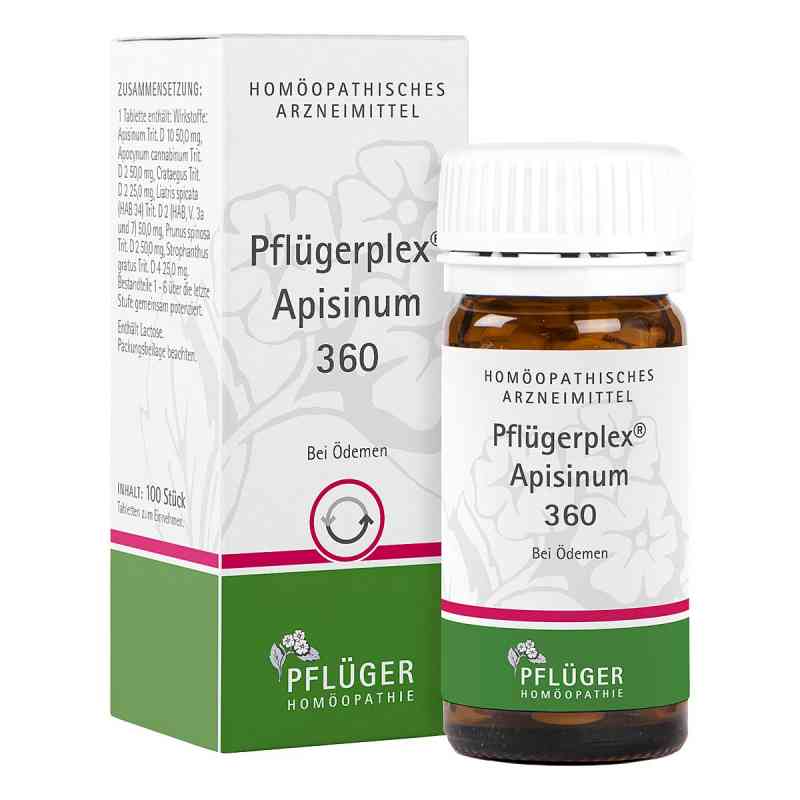 Pflügerplex Apisinum 360 Tabletten 100 stk von Homöopathisches Laboratorium Ale PZN 02913041