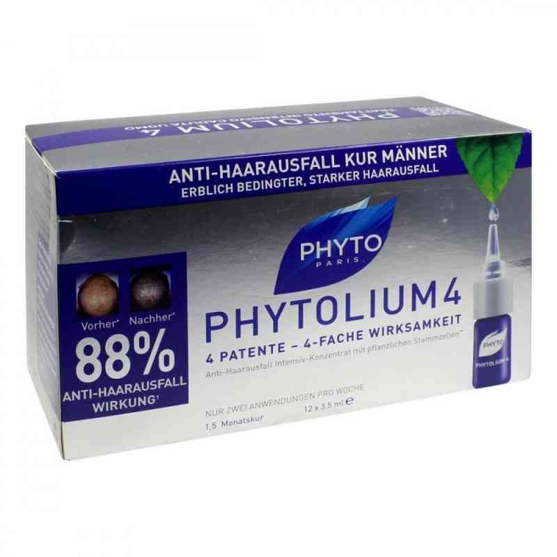 Phyto Phytolium 4 Kur Anti-haarausfall Männer 12X3.5 ml von Laboratoire Native Deutschland G PZN 04539606