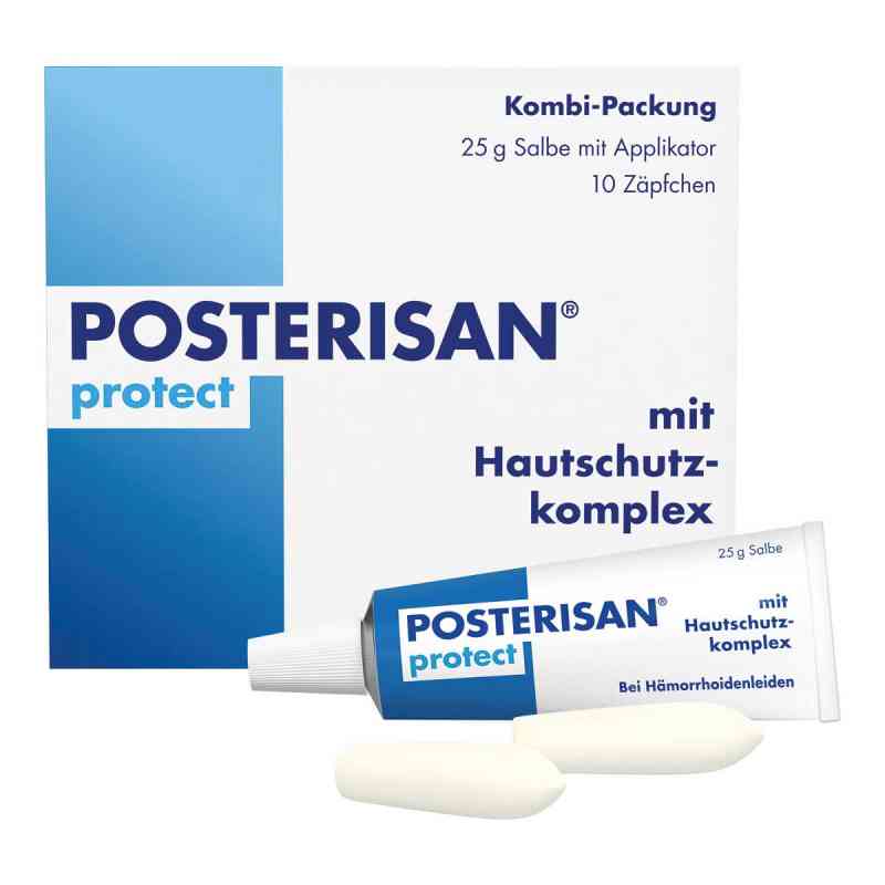 Posterisan protect Kombipackung 1 Pck von DR. KADE Pharmazeutische Fabrik GmbH PZN 06494026