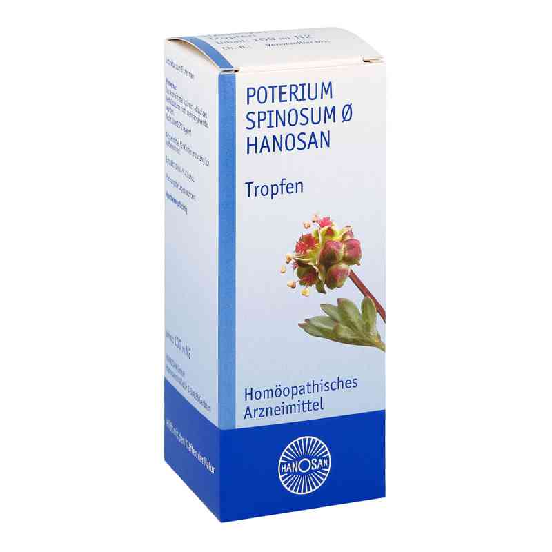 Poterium Spinos. Urtinktur D1 100 ml von HANOSAN GmbH PZN 00174266