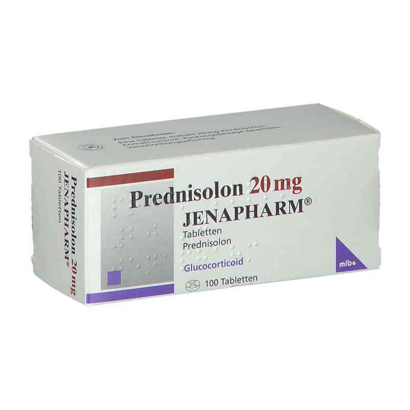 Prednisolon 20 mg Jenapharm Tabletten 100 stk von MIBE GmbH Arzneimittel PZN 00235849