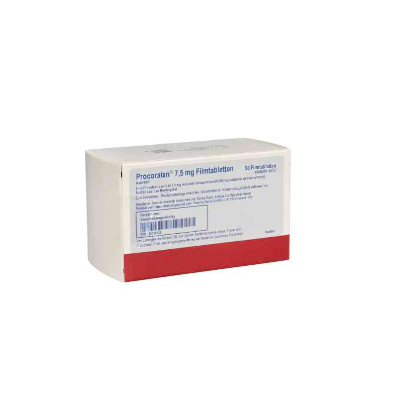 Procoralan 7,5 mg Filmtabletten 98 stk von Pharma Gerke Arzneimittelvertrie PZN 10554538