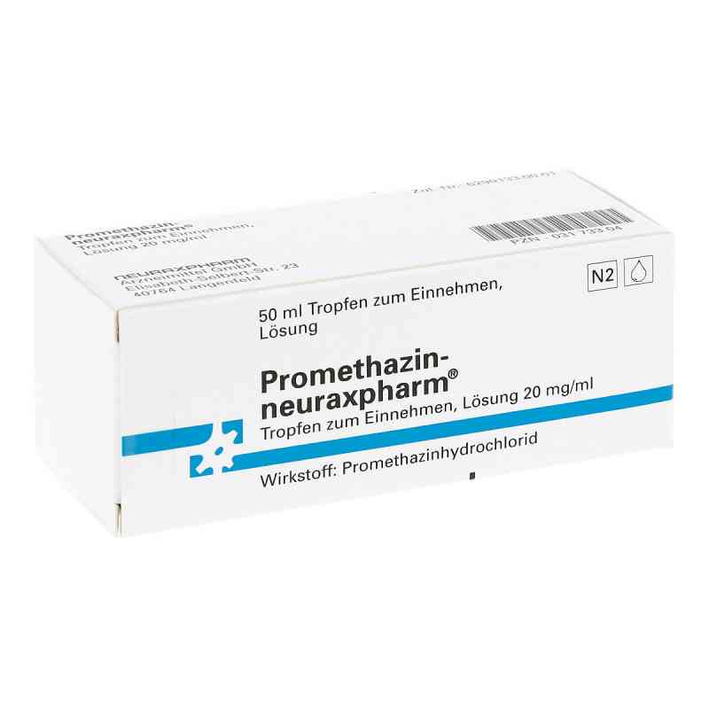 Promethazin-neuraxpharm Lösung zum Einnehmen 50 ml von neuraxpharm Arzneimittel GmbH PZN 03173304
