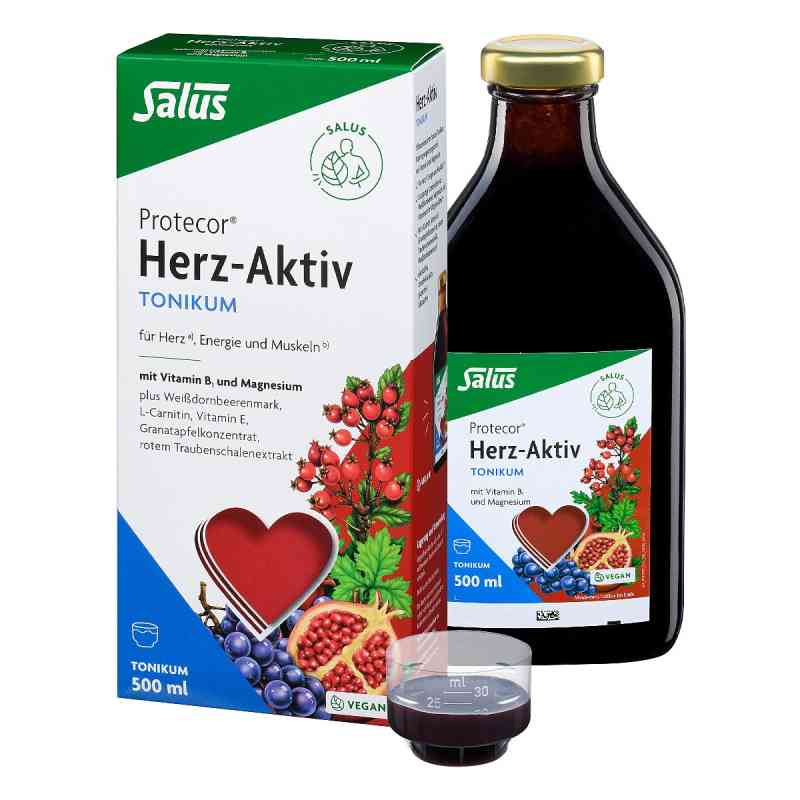 Protecor Herz Aktiv Tonikum 500 ml von SALUS Pharma GmbH PZN 17628636