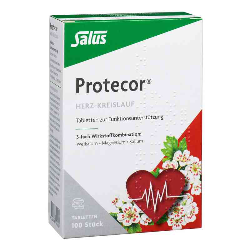 Protecor Herz-Kreislauf Tabletten zur Funktionsunterstützung 100 stk von SALUS Pharma GmbH PZN 09205117