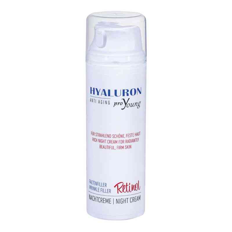 ProYoung Hyaluron Anti-Aging Faltenfiller Retinol Nachtcreme 140 ml von S+H Pharmavertrieb GmbH PZN 19170621