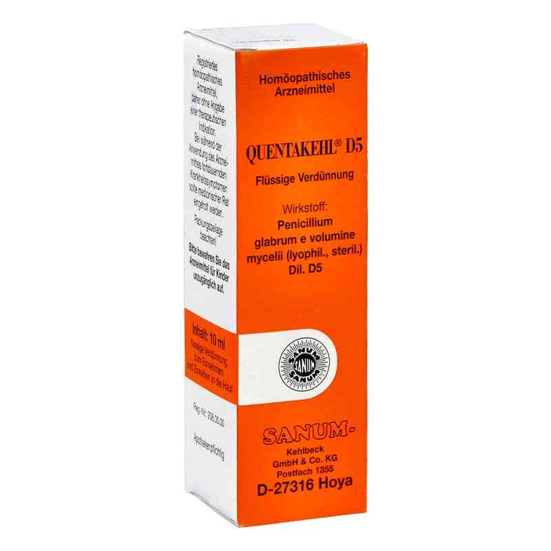 Quentakehl D5 Tropfen 10 ml von SANUM-KEHLBECK GmbH & Co. KG PZN 03207227