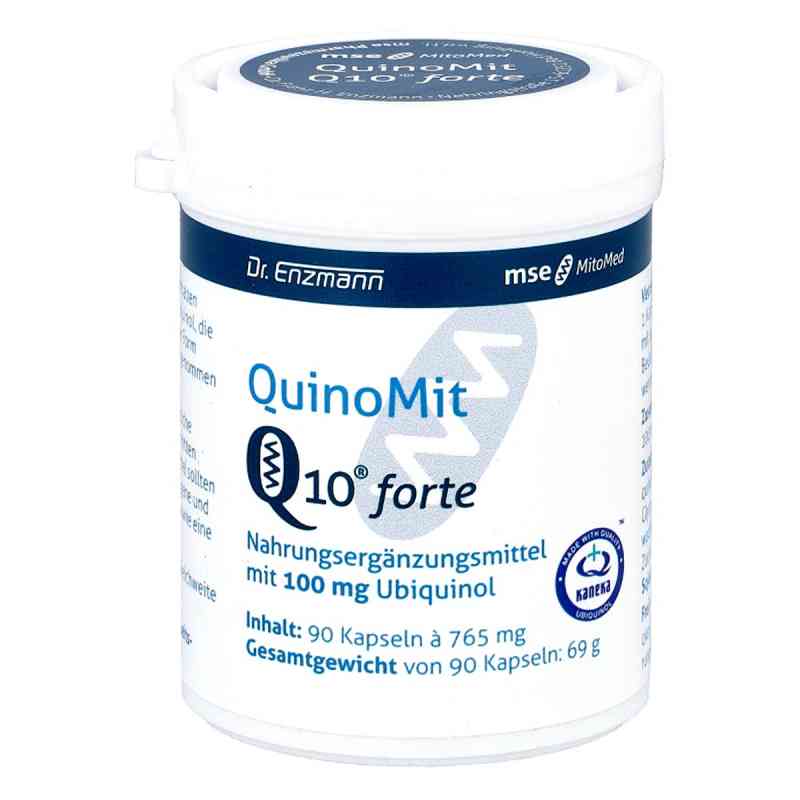 Quinomit Q10 forte Kapseln 90 stk von MSE Pharmazeutika GmbH PZN 13866528