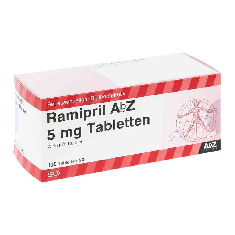 Ramipril AbZ 5mg 100 stk von AbZ Pharma GmbH PZN 01755640