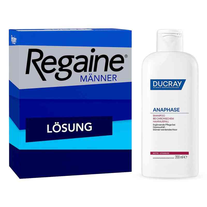 Regaine® Männer Lösung (3x60 ml) + Ducray Anaphase Shampoo 1 Set von  PZN 08107516