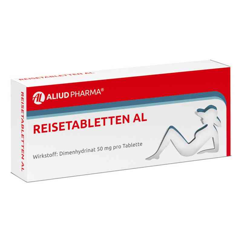 Reisetabletten AL bei Schwindel, Übelkeit und Erbrechen 20 stk von ALIUD Pharma GmbH PZN 00243607
