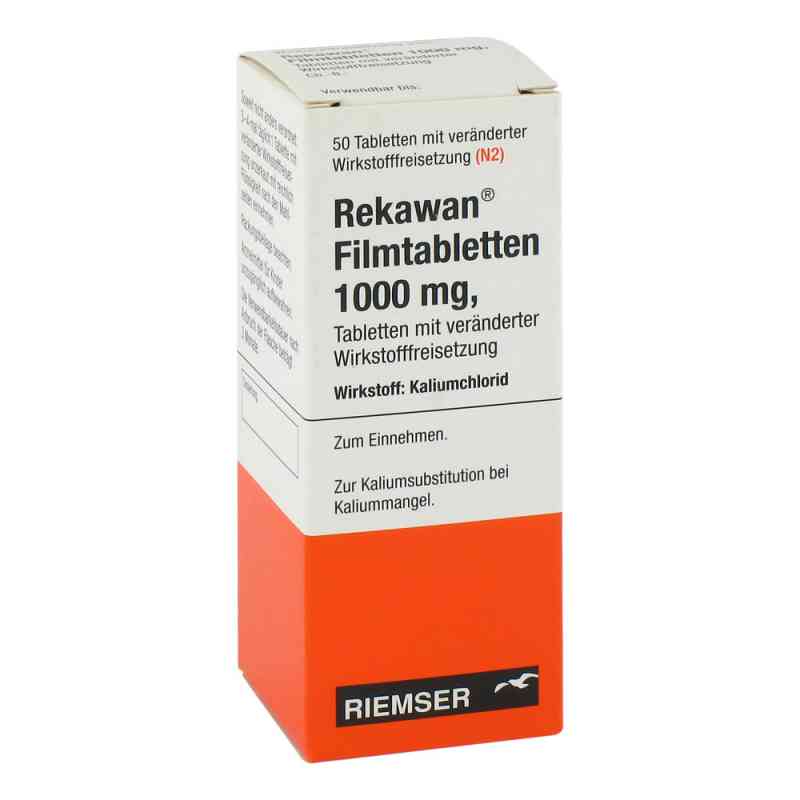 Rekawan Filmtabletten 1000 mg 50 stk von RIEMSER Pharma GmbH PZN 02297286